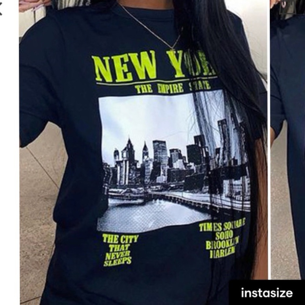 New York Graphic Tee Design